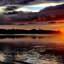 Sunset on Rio Javari